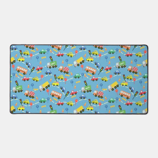 Vervoer Blauw Bureaumat (Voorkant)