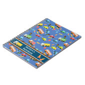 Vervoer Blauw.  Notitieboek (Linkerzijde)