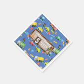 Vervoer Blauw Servet (Hoek)