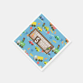 Vervoer Blauw Servet (Hoek)