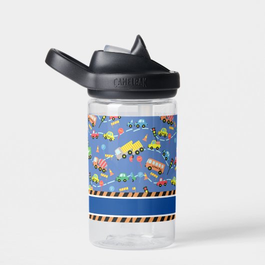 Vervoer Blauwe Waterfles (Rechts)