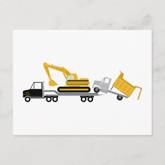 Vervoer Briefkaart (Voorkant)