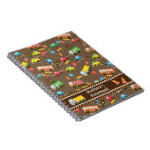 Vervoer Brown.  Notitieboek (Rechterzijde)