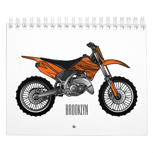 Vervoer cartoon illustratie kalender (Hoes)