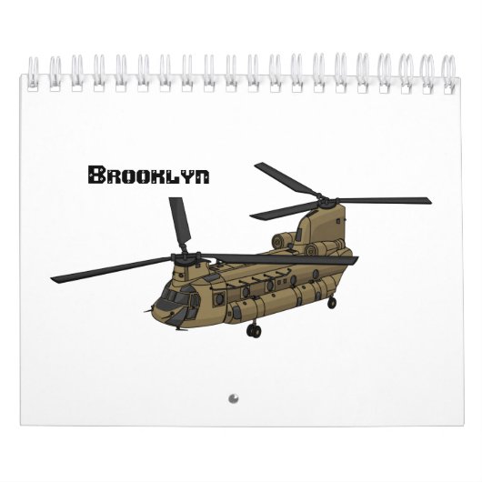 Vervoer cartoon illustratie kalender (Hoes)