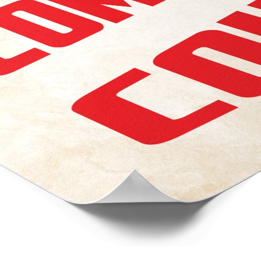 Vervoer: communisme voor paren poster (Hoek)