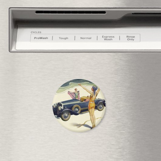  vervoer Converteerbare auto op strand Magneet (Insitu (Vaatwasser))