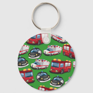 Vervoer door politie, Ambulance en Brandweer Sleutelhanger