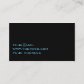 Vervoer en levering visitekaartje (Achterkant)