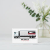 Vervoer en logistiek | Vrachtdienst Visitekaartje (Staand voorkant)