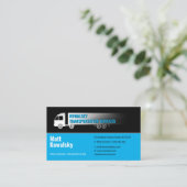 Vervoer en logistiek | Vrachtwagen Visitekaartje (Staand voorkant)