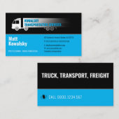 Vervoer en logistiek | Vrachtwagen Visitekaartje (Voorkant / Achterkant)