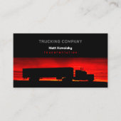 Vervoer en logistiek | Vrachtwagen Visitekaartje (Voorkant)