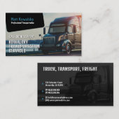 Vervoer en logistiek | Vrachtwagen Visitekaartje (Voorkant / Achterkant)