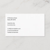 Vervoer en logistiek | Vrachtwagen Visitekaartje (Achterkant)