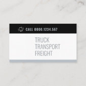 Vervoer en logistiek | Vrachtwagen Visitekaartje (Achterkant)