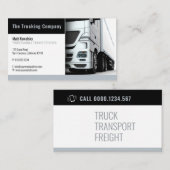 Vervoer en logistiek | Vrachtwagen Visitekaartje (Voorkant / Achterkant)