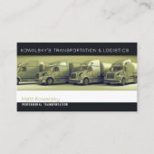 Vervoer en logistiek | Vrachtwagens Visitekaartje (Voorkant)