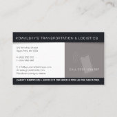 Vervoer en logistiek | Vrachtwagens Visitekaartje (Achterkant)