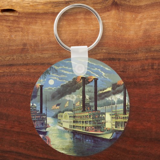 vervoer en reisschepen sleutelhanger (Voorkant)