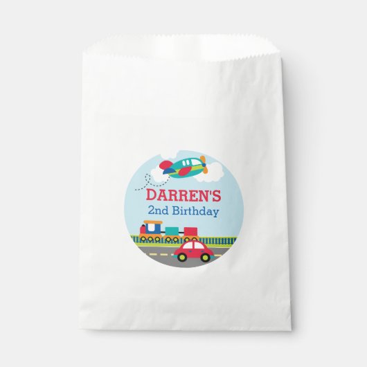 Vervoer Favoriete Tassen (gepersonaliseerd) Bedankzakje (Voorkant)