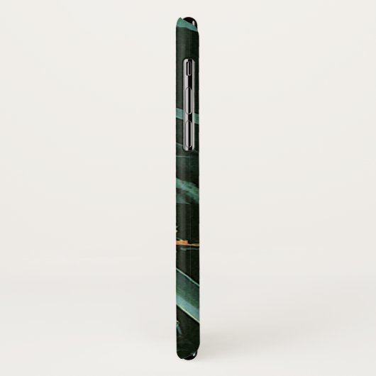  vervoer, groene sneltrein Case-Mate iPhone case (Achterkant/links)