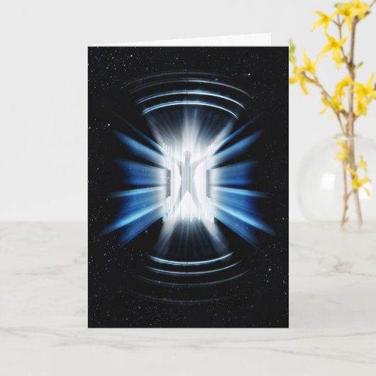 Vervoer in de ruimte kaart (Gele Bloem)