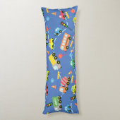Vervoer Jongens Blauw Lichaamskussen (Achterkant (Verticaal))