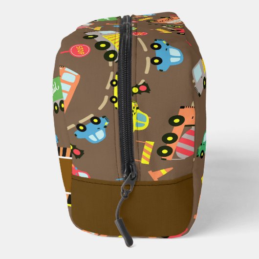 Vervoer Jongens Bruin Toilettasje (Rechts)