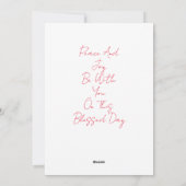 Vervoer Karikatuur Kerstviering Feestdagenkaart (Achterkant)