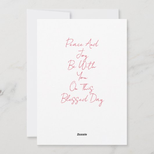 Vervoer Karikatuur Kerstviering Feestdagenkaart (Achterkant)