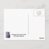  vervoer - Langetermijnkoers Briefkaart (Achterkant)
