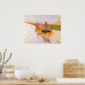 Vervoer met Dog door Toulouse-Lautrec Poster (Keuken)