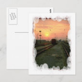 vervoer - naar de zon briefkaart (Voorkant / Achterkant)