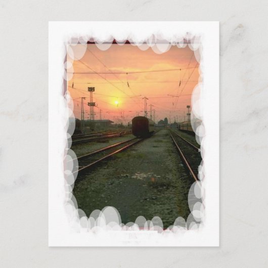 vervoer - naar de zon briefkaart (Voorkant)