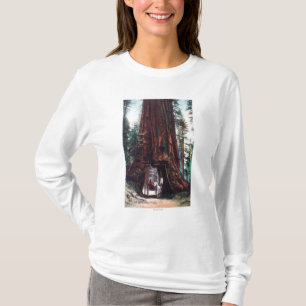 Vervoer onder een reuzenroodbaars t-shirt