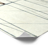 vervoer, onderhoud voor vliegtuigen poster (Hoek)