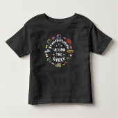 Vervoer over de hele wereld kinder shirts (Voorkant)