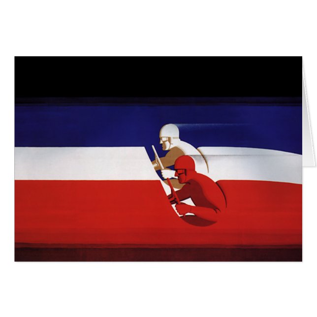  vervoer, patriottische racewagens (Voorkant Horizontaal)