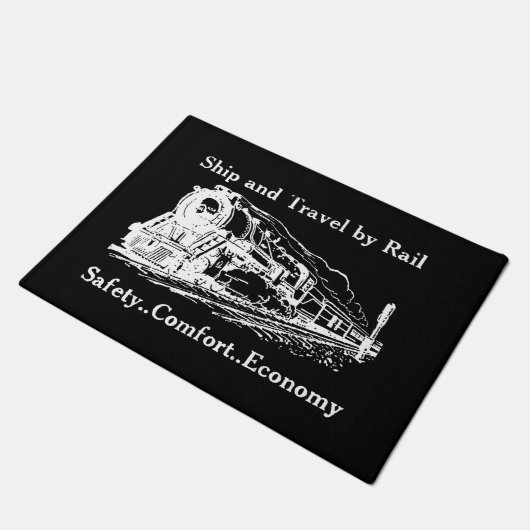  vervoer per spoor deurmat (Schuin)