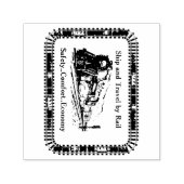  vervoer per spoor zelfinktende stempel (Design)