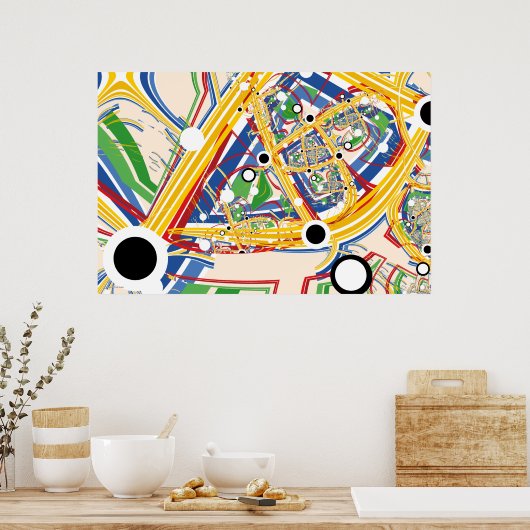 Vervoer Poster (Keuken)