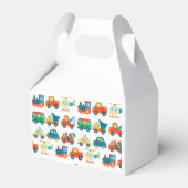 Vervoer Schattigee auto's Verjaardag Bedankt Bedankdoosjes (Achterkant)