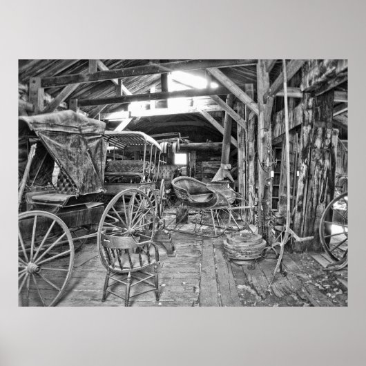 VERVOER, SLEIGH EN WAGON SHOP POSTER (Voorkant)