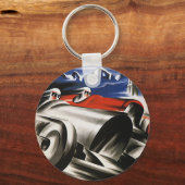 vervoer, sportweddenraces sleutelhanger (Voorkant)
