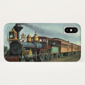  vervoer, steenkoollocomotief Case-Mate iPhone case (Achterkant (horizontaal))