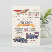  vervoer - uitnodiging ter gelegenheid van de gebo (Staand voorkant)