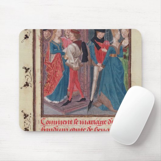 Vervoer van Baldwin VI en Marie Muismat (Met muis)