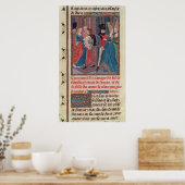 Vervoer van Baldwin VI en Marie Poster (Keuken)
