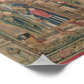 Vervoer van de ark van het convenant, Tapestr Poster (Hoek)